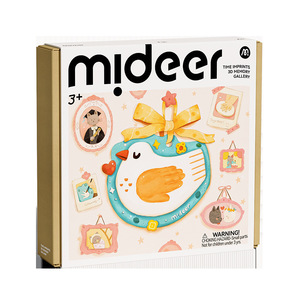 Kit Souvenir Empreinte de Main Bébé Mideer – Plâtre Créatif DIY Musée des Souvenirs Émotionnels – Art d'Empreinte 3D pour Enfants - Product Image 3