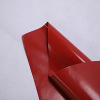 Tissu en fibre de verre revêtu de silicone-résistant à la chaleur résistant au feu ignifuge à haute température0.39