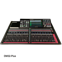 Consola Mezcladora de Audio Digital de 32 Canales, Procesador de CPU de 5 Núcleos, Pantalla Táctil HD, MP3, Entrada Digital AES, USB/XLR, Plástico