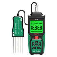 Medidor de Suelo Digital 9 en 1 YAGO YG-09S, Detector de pH, NPK, EC, Humedad, Temperatura, Salinidad y Fertilidad del Suelo, Analizador Portátil de Nutrientes del Suelo