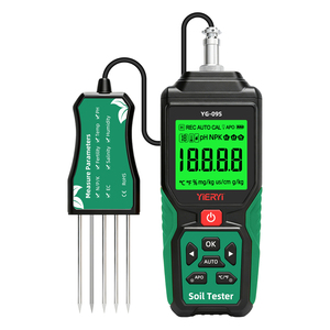 Medidor de Suelo <span class=keywords><strong>Digital</strong></span> 9 en 1 YAGO YG-09S, Detector de pH, NPK, EC, Humedad, Temperatura, Salinidad y Fertilidad del Suelo, Analizador Portátil de Nutrientes del Suelo - Product Image 1