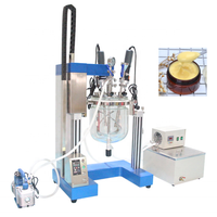 Machine de mélange cosmétique de laboratoire petit mélangeur d'homogénéisateur émulsifiant de pâte de pommade de pommade de vide