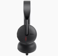 Pour casque sans fil Dell Pro WL3024 avec microphone d'annulation du bruit basé sur l'IA pour ordinateurs portables et ordinateurs de bureau