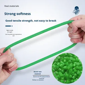 接続可能なPU O型ポリウレタンベルト 緑赤色 滑らか/粗面 工業用動力伝達ベルト カスタムOEM - Product Image 2