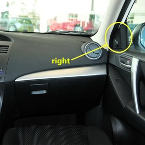 Mazda 3 High Voltage Horn Cover Triangular Decorative <b>Plate</b> Right <b>Side</b> Plastic Trim Panel - Product Image 1