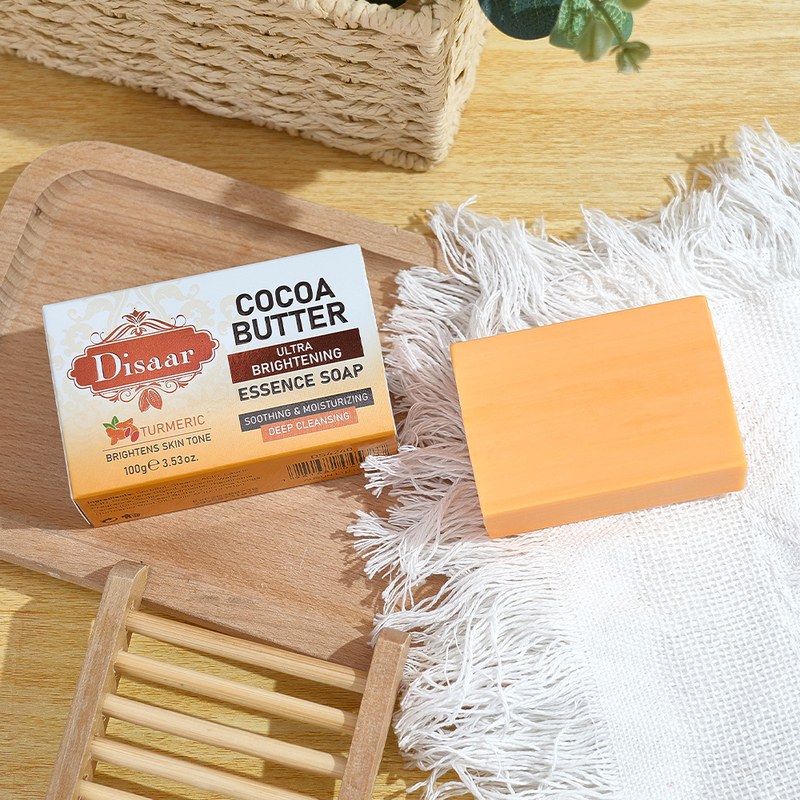 New Cocoa Butter Turmeric Soap for