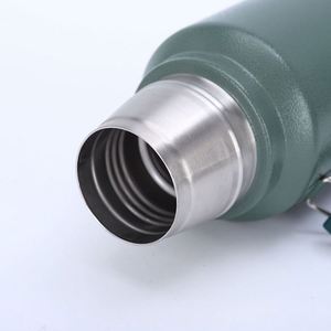 Nouvelle conception, grande capacité, tasse à café en acier inoxydable à double paroi, anti-fuite, pour les voyages en plein air, 1000 ml, 1400 ml, thermos sous vide - Product Image 4
