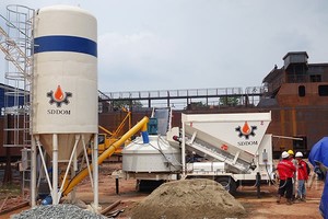 Mobiele Betonfabriek Verschillende Capaciteit Automatische Mengfabriek Betonbatching <span class=keywords><strong>Plant</strong></span> Prijs - Product Image 2