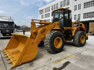 Thứ hai tay phía trước <span class=keywords><strong>loader</strong></span> Caterpillar cat950h Bánh Xe Tải sử dụng thủy lực Caterpillar chất lượng cat950h với ban đầu lớn <span class=keywords><strong>loader</strong></span> - Product Image 2