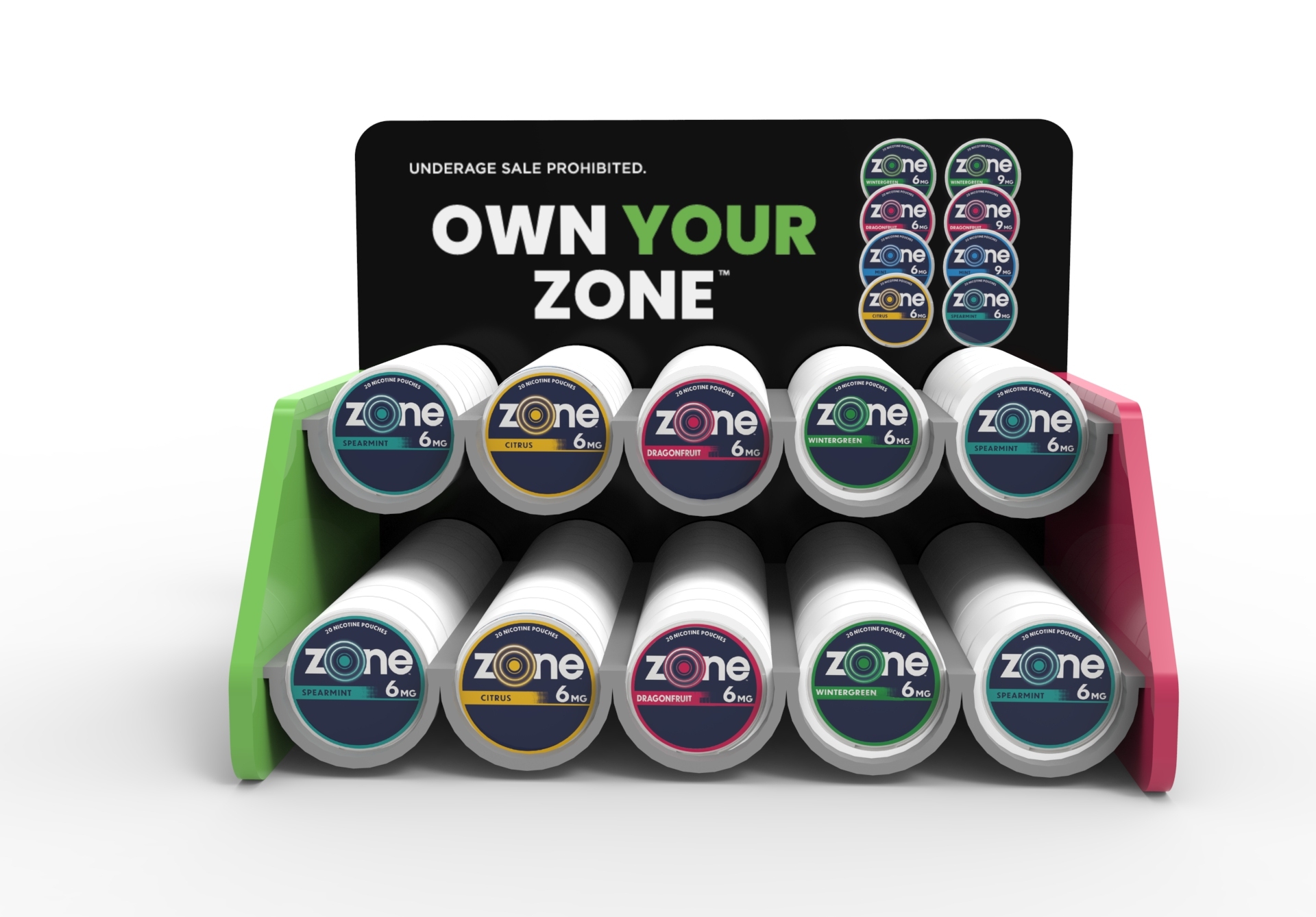 Apache Factory Modern Acrylic Floor Standing Customized Display Stand Cigarette Mouth Display Easy Assembly Custom Logo for — view 3