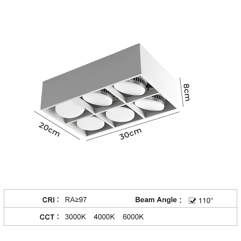 BG53/Cambio de color 3000K 4000K 6000K Blanco GX53