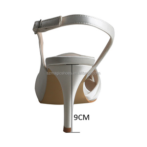 sandali scarpe tacchi <span class=keywords><strong>classici</strong></span> abito da sposa pompe di nudo - Product Image 6