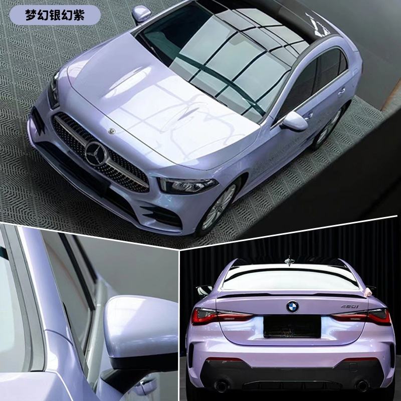 Rêve Argent Fantaisie Violet