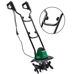 VERTAK 1050W agricultural equipment rotary tiller cultivation mini small cultivating machine