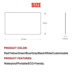 Özelleştirme PVC kart UV plastik anti-sahte çip NFC RFID filigran baskı üyelik kartı 13.56mhz rfid kart - Product Image 5