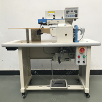 Machine à coller les bords des chaussures, machine à plier les bords, machine à coller les semelles intérieures en cuir à chaud et à plier le cuir