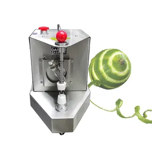 Arancione in acciaio inox trimmer di apple peeler limone peeling macchina per la vendita