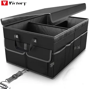 2021 High quality fashion design foldable trunk car storage box organizer