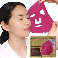 Masque facial en gelée ODM aux herbes PDRN, sans huile, grand format familial, pour tous types de peau, nettoyant les pores, au collagène, au rétinol et à la vitamine C, pour le visage et le nez