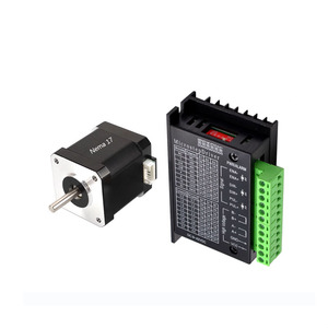 มอเตอร์สเต็ปเปอร์ไฮบริด 2 เฟส 4 สาย รุ่น <span class=keywords><strong>Nema</strong></span> <span class=keywords><strong>17</strong></span> พร้อมแรงบิด 3 กิโลกรัม.ซม. ใช้กับคอนโทรลเลอร์ <span class=keywords><strong>TB6600</strong></span> สำหรับงานพิมพ์ 3 มิติ พร้อมไดรเวอร์ <span class=keywords><strong>Nema</strong></span> <span class=keywords><strong>17</strong></span> - Product Image 1