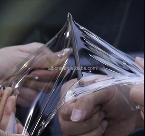 Uas ฟิล์มกระจกหน้า HD TPU, ฟิล์มกระจกด้านบนกันรอยขีดข่วนกันน้ำได้ดี96% UVR PPF สำหรับฟิล์มกระจกเกราะพาโนรามา - Product Image 3