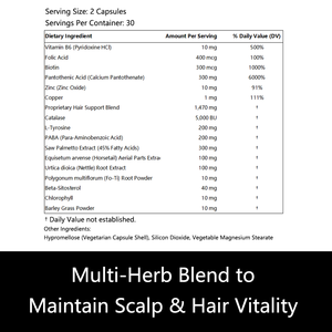 Capsules de soutien capillaire OEM du fabricant Coreal avec complexe de catalase, biotine et palmier nain pour adultes - Product Image 2