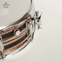Hot Sale Poplar Wood Wood Grain 14-inch Snare Drum Percussion Instrument with Strap