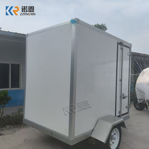 Remorque frigorifique mobile d'extérieur pour la vente <span class=keywords><strong>de</strong></span> glaces, viandes, poissons, boissons et aliments – Idéale pour les camions <span class=keywords><strong>de</strong></span> restauration - Product Image 4