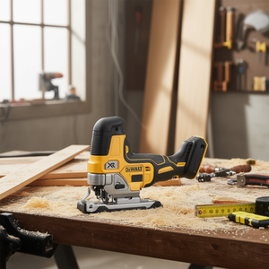 Sierra de calar inalámbrica DeWalt DCS335NT XJ de 20V Max XR con motor sin escobillas para cortar madera - Product Image 3