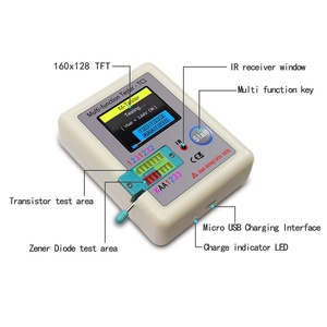 มีสินค้าในสต็อก LCR-TC1 เครื่องทดสอบทรานซิสเตอร์มัลติฟังก์ชั่นสำหรับไดโอด ไตรโอด ตัวเก็บประจุ ตัวต้านทาน - Product Image 3