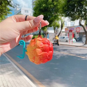 Funda para auriculares Luffy Devil Fruit para Airpo Pro, funda de silicona con dibujos animados de Anime, funda para auriculares Bluetooth para Airpo Pro2 Pro3 - Product Image 1