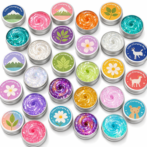 Slime en silicone à changement de couleur thermique, design personnalisé, effet cristal fluide, pour la vente au détail et en gros - Product Image 1