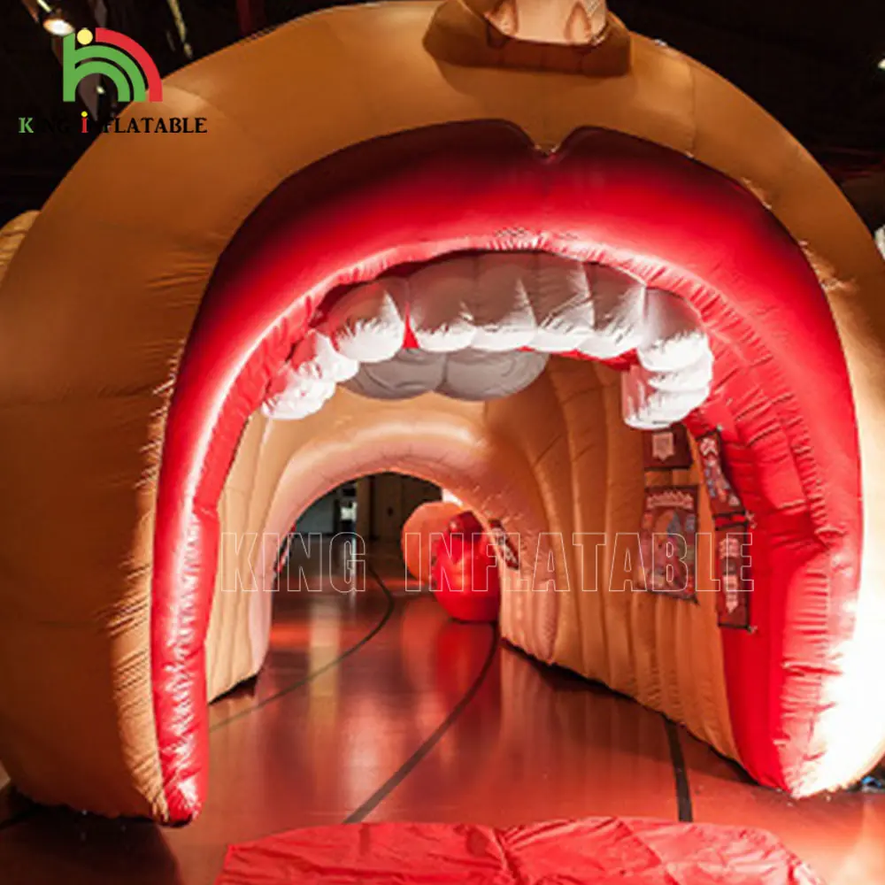 ทางการแพทย์ Inflatables นิทรรศการยักษ์มนุษย์อวัยวะรุ่นสำหรับงานแสดงสินค้าสุขภาพ