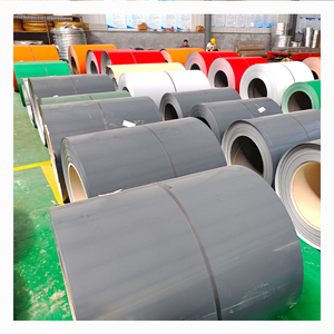 Bobina de Acero Galvanizado por Inmersión en Caliente con Color RAL, Acero para Contenedores Laminado en Frío Dx51d Crc Hrc de 0.48 mm, Ppgl <span class=keywords><strong>Ppgi</strong></span> - Product Image 1