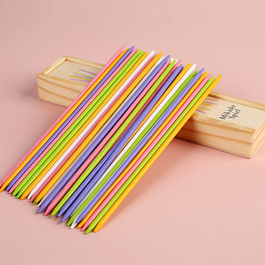 Bambini tradizionale Mikado <span class=keywords><strong>Spiel</strong></span> gioco creativo Pick Up Sticks giocattolo divertente in legno Pick Up Stick game - Product Image 5