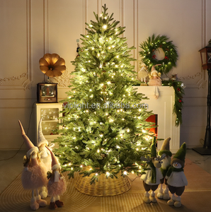 Vente en gros de luxe 4ft 5ft 6ft 7ft 7.5ft 8ft 9ft 10ft PE PVC Neige Floqué Qualité <span class=keywords><strong>Sapin</strong></span> Artificiel Arbres de Noël - Product Image 4