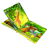 Livre cartonné pour enfants, couverture rigide, imprimé sur mesure, respectueux de l'environnement, avec impression numérique sur papier offset à la demande