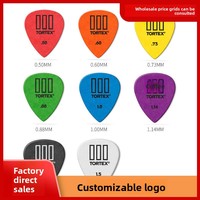 Dunlop Fingerstyle TIII462 Turtle 3 Small Tortoise Celluloid Plectres de guitare folk en celluloïd