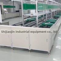 Chaîne à double vitesse pour la ligne d'assemblage de petits appareils électroménagers, imprimantes et amplificateurs audio de Shenzhen Zhongshan, Chine