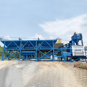 Second Hand 60 m3 Mini Concrete Batching Plant in Canada