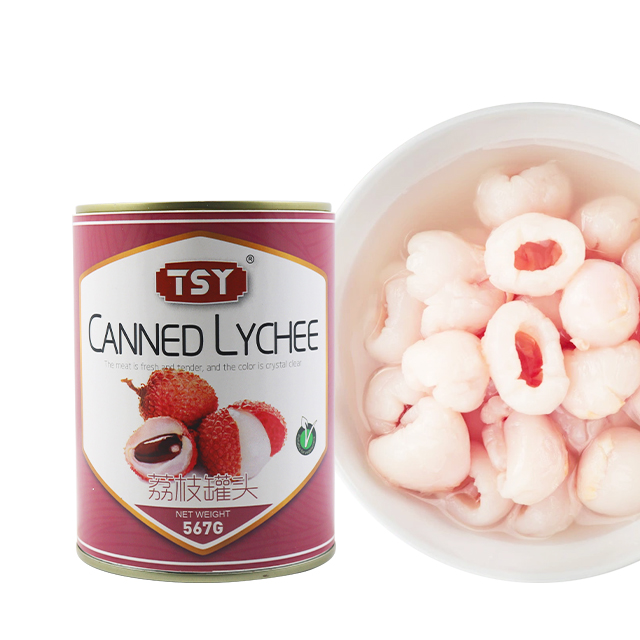 TSY Food Oem Халяльные ФРУКТЫ КОНСЕРВИРОВАННЫЕ фабрики китайский новый сезон Оптовая цена сироп личи консервированные личи
