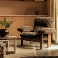 Nouveau design de fauteuil de loisirs en velours: fauteuil de luxe en tissu pour salons, chambres et salons