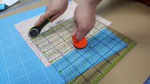 Régua de ferramentas de costura DIY (adsorção forte) para quilting Régua de retalhos