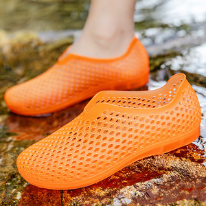 Nouvelles sandales ouvertes pour femmes - Chaussures d'eau légères d'été, décontractées pour l'extérieur, style sac de plage, chaussures de détente - Product Image 5