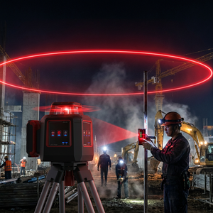 Kit de niveau <span class=keywords><strong>laser</strong></span> rotatif CRL205P économique 360° 4D 16 lignes, niveleur croisé, lumière verte et rouge, niveau <span class=keywords><strong>laser</strong></span> 8 lignes à faible rayonnement - Product Image 4