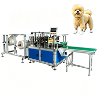 Machine automatique de fabrication de chaussettes jetables pour animaux de compagnie, couvre-pattes imperméables et antidérapants pour chiens, résistants à la saleté pour l'extérieur