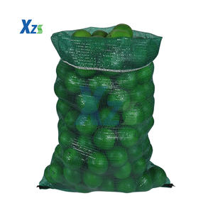 Arpillas Verdes para Limón y Pepino para 20 Kilos con Jareta - Product Image 3