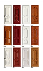 דירות מלון MDF דלתות פנים מעץ גימור אטום לרעש דלתות דחיפה נפתחות בדחיפה ומשיכה סִגְנוֹן דלתות עיצוב מודרני - Product Image 3