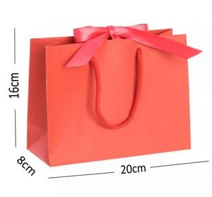Emballage de luxe pour vêtements et bijoux, sac en papier personnalisé imprimé, durable, réutilisable, avec poignée, sac cadeau d'entreprise - Product Image 4