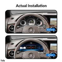 Panel Instrumen Digital LCD Lengkap Mercedes GLK X204 2010-2015 GLK350 GLK250 Virtual Cockpit Speedometer